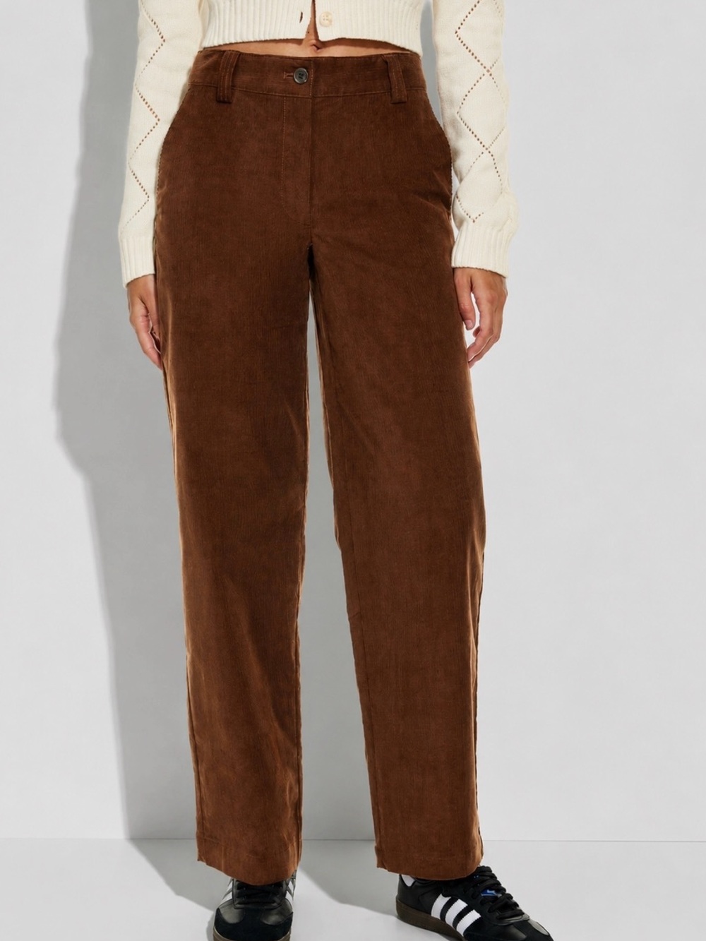 Aritzia SUNDAY BEST Jaden Brown Wide Leg Pants Size 4